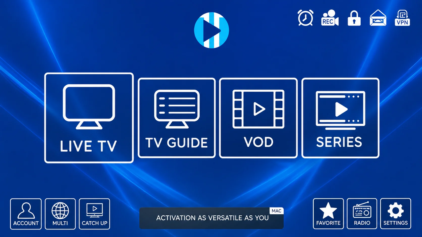 IPTV Sender wählen und auf Android Smartphone streamen