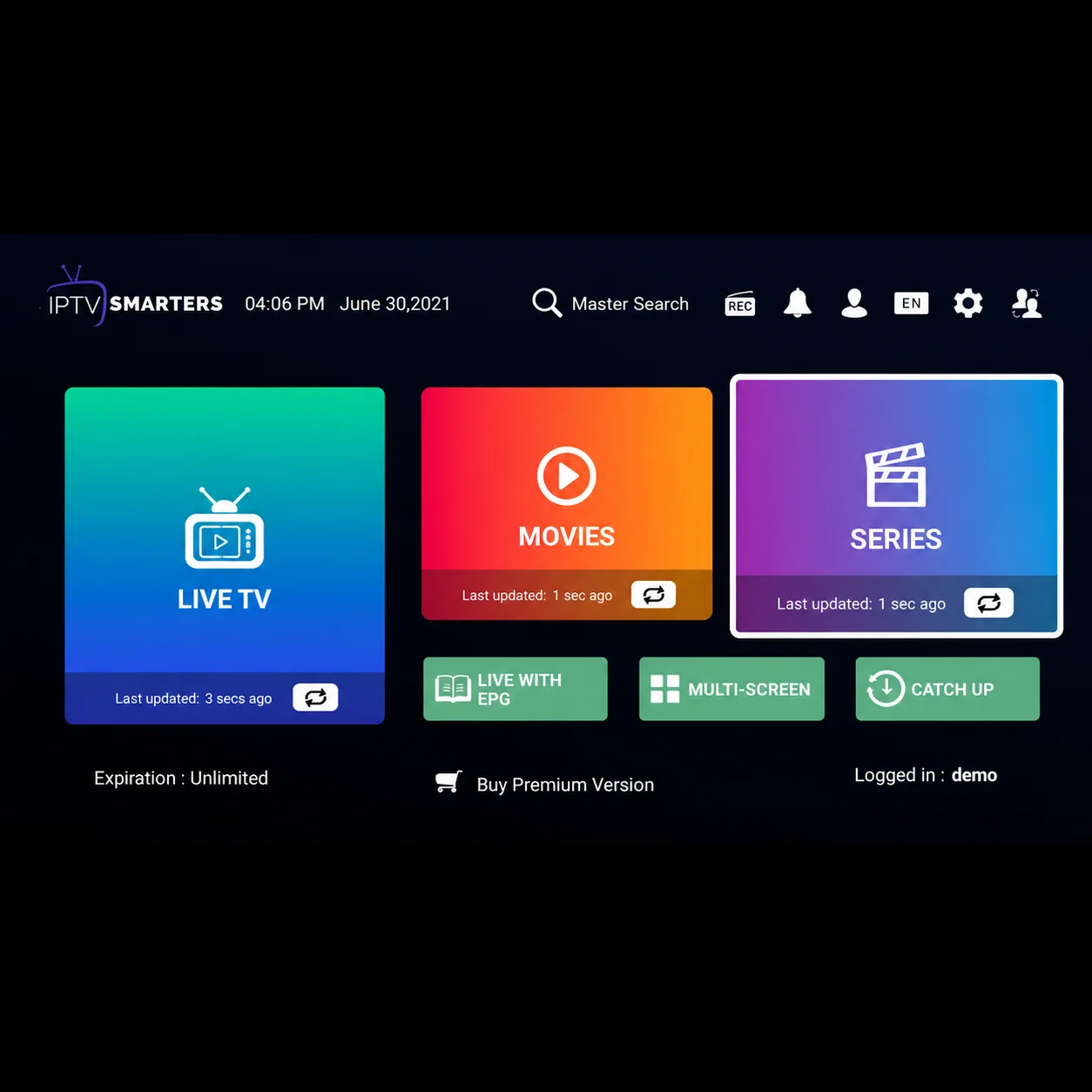 IPTV Smarters Pro Benutzer hinzufügen